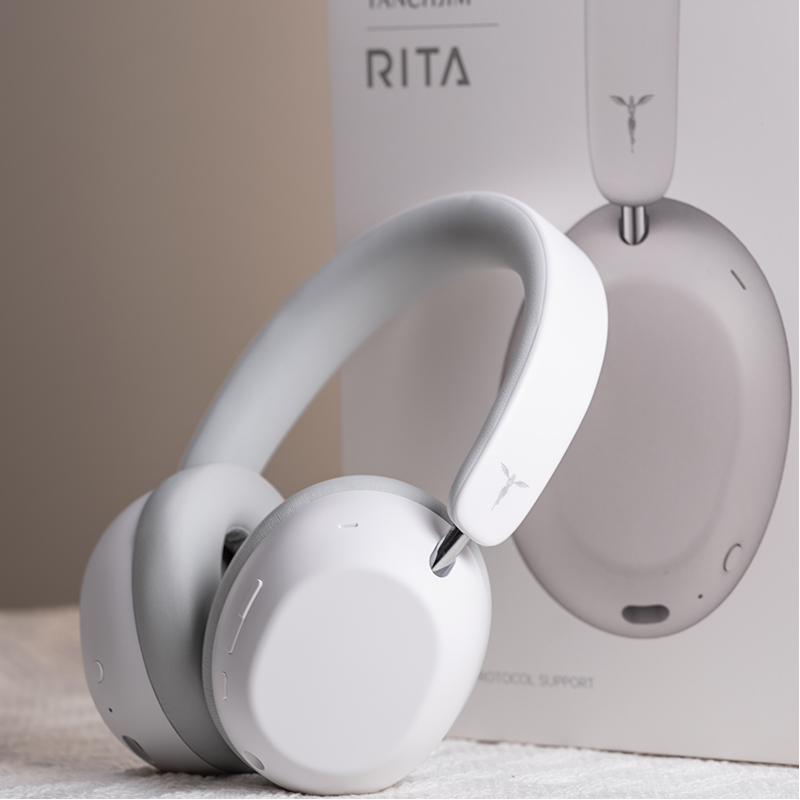 Anc Wireless Over Ear Headphones - Casque Bluetooth HiFi TANCHJIM RITA sans