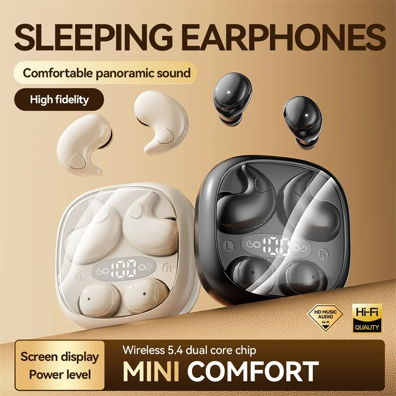 Sleep Mask Headphones Bluetooth - Écouteurs intra-auriculaires ouverts pour dormir, 2