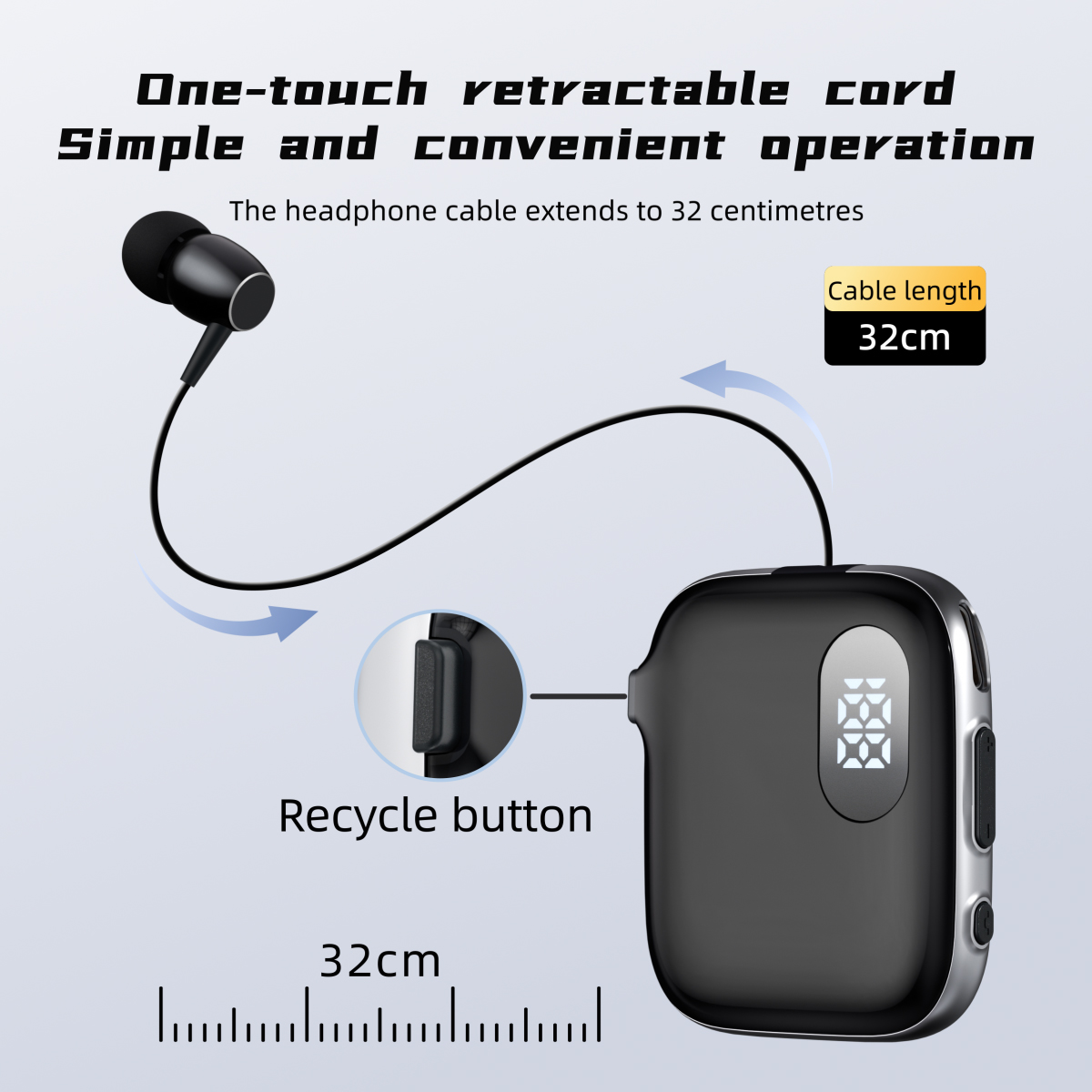 Sleep Mask Headphones Bluetooth - Casque Bluetooth à Clipser sur Revers,