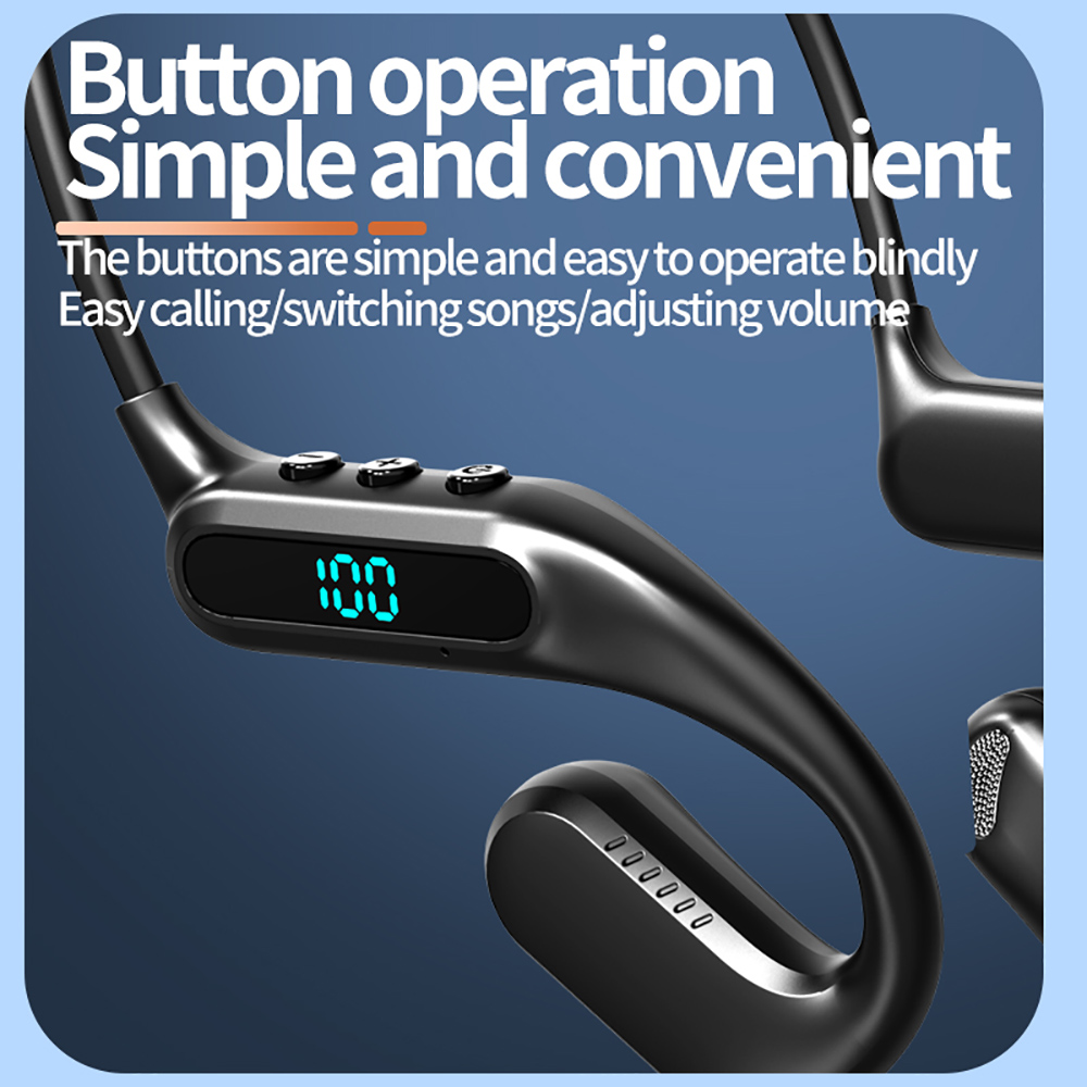 KEBIDUMEI Écouteurs Bluetooth  - Bone Conduction Running Headphones avis et prix