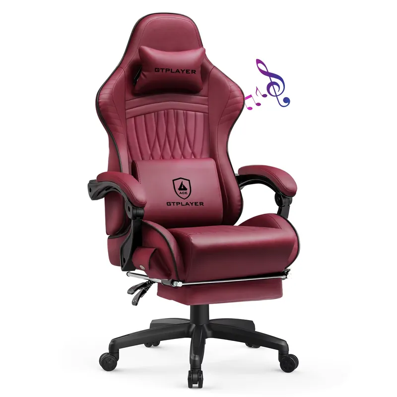 Chaise de jeu GTPLAYER avec ha - Speakers avis et prix
