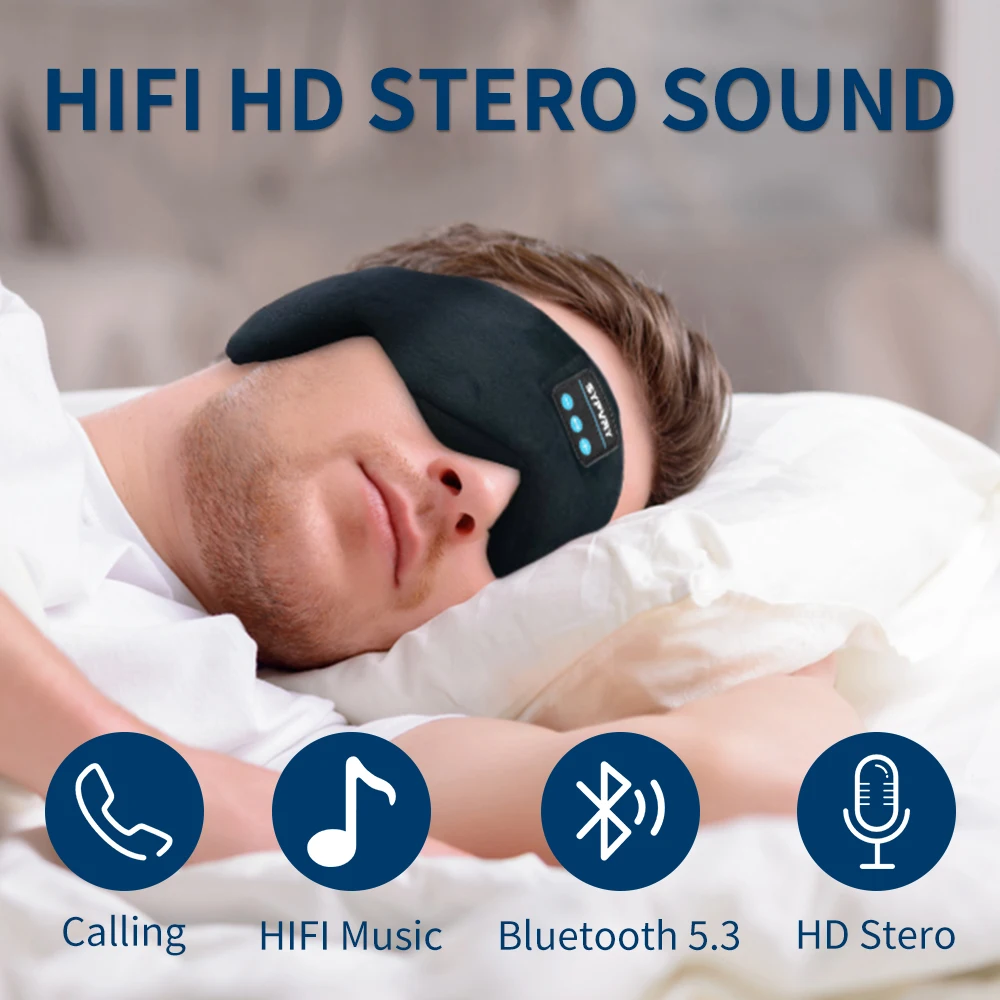 Masque pour les yeux Bluetooth - Sleep Mask Headphones Bluetooth avis et prix